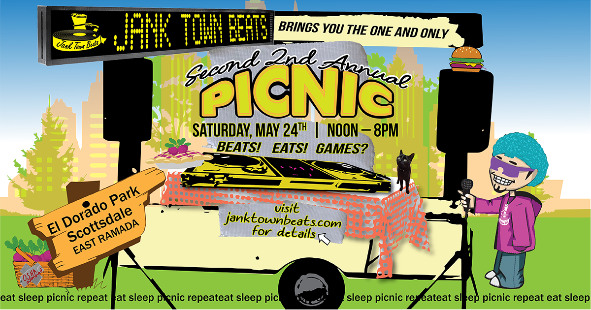 Flier for the Spring 2025 JTB Picnic